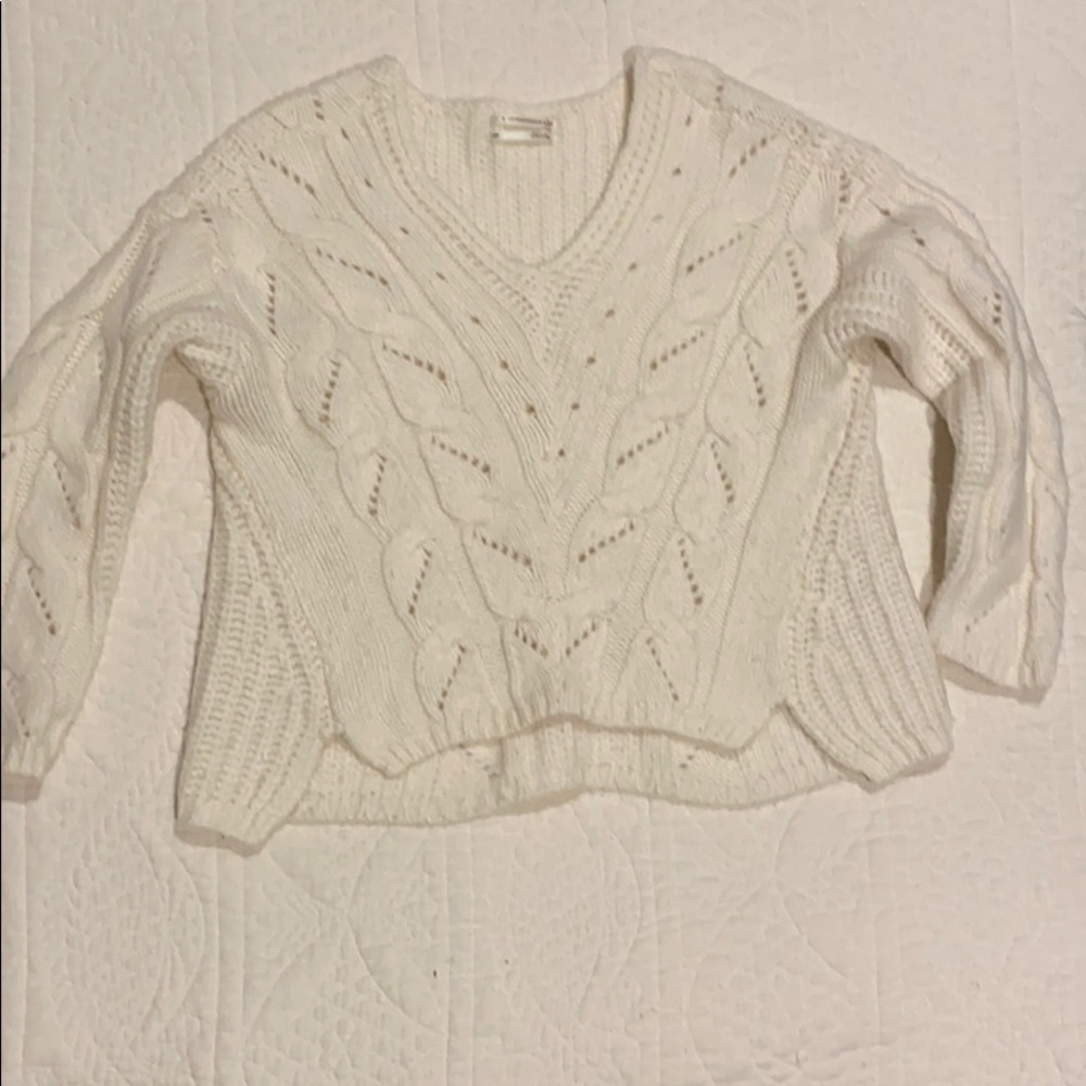 Anthropologie oversized knit sweater